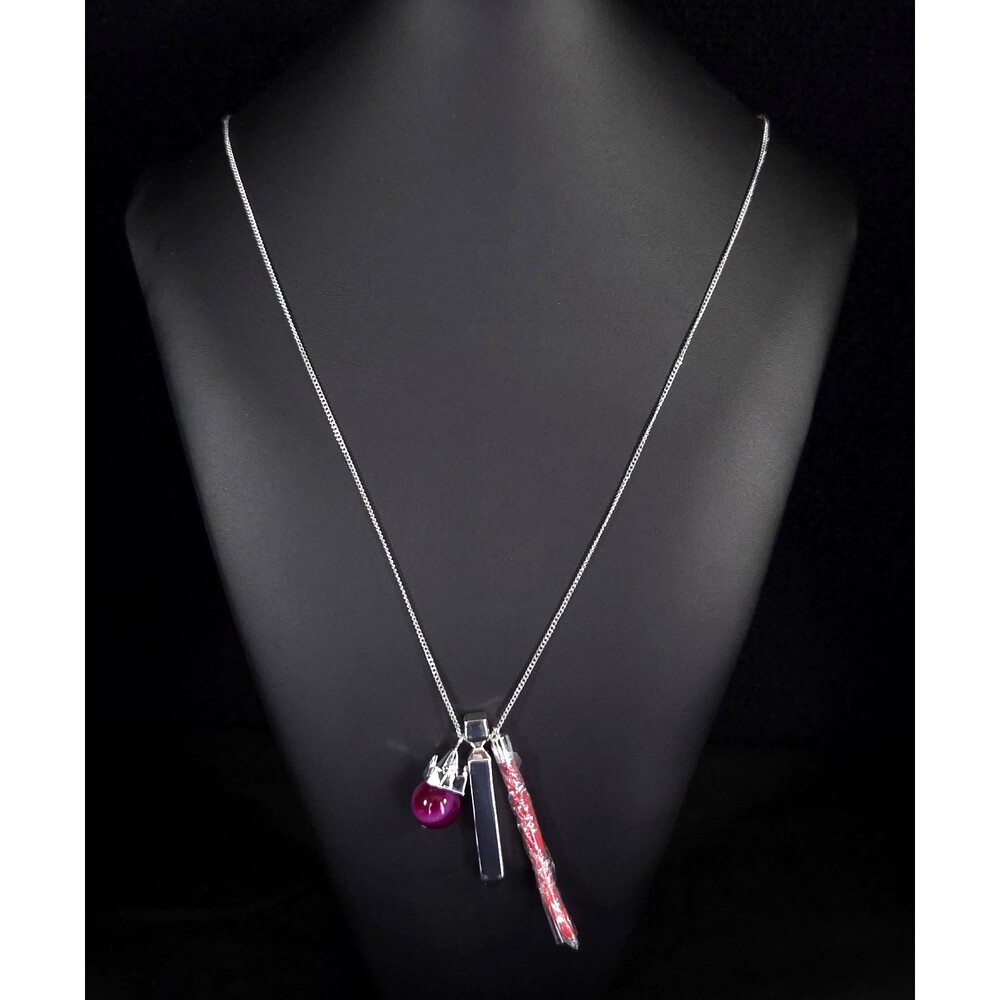 India Hicks Identity Necklace Womens Silver Jewelry Retired